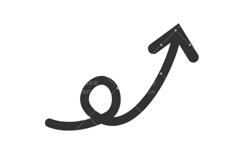 扁平-箭头贴纸-SVG13