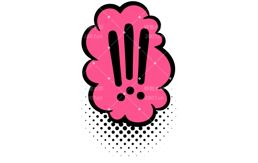 Comic Style Text Sticker