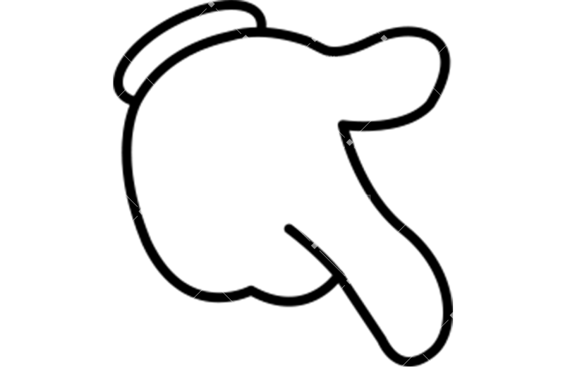 卡通手势素材包组合贴纸