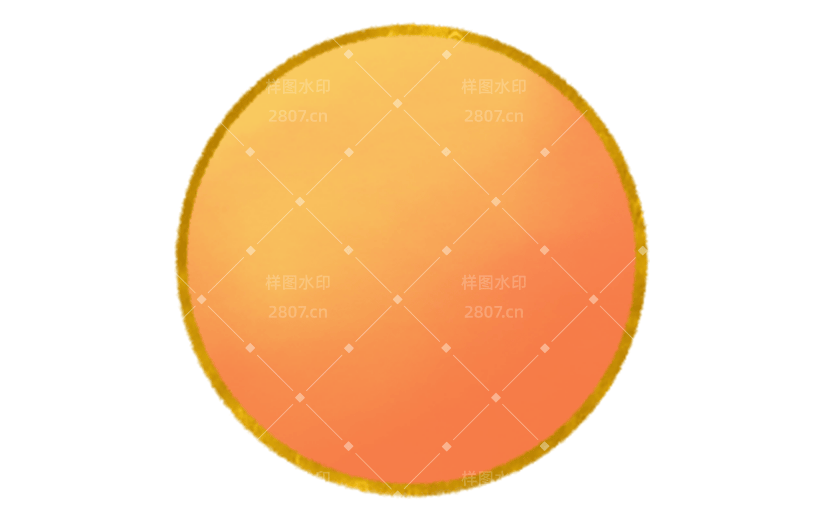 中国风装饰太阳