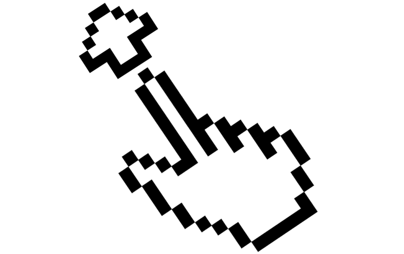 手绘-像素风操作手势元素贴纸10