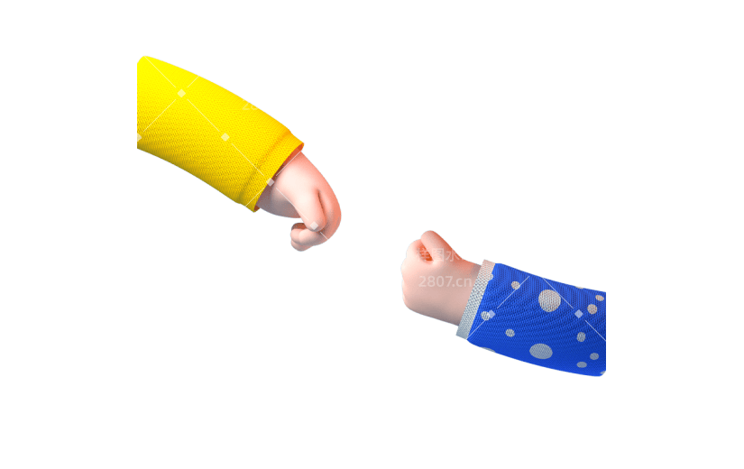 3D手元素贴纸