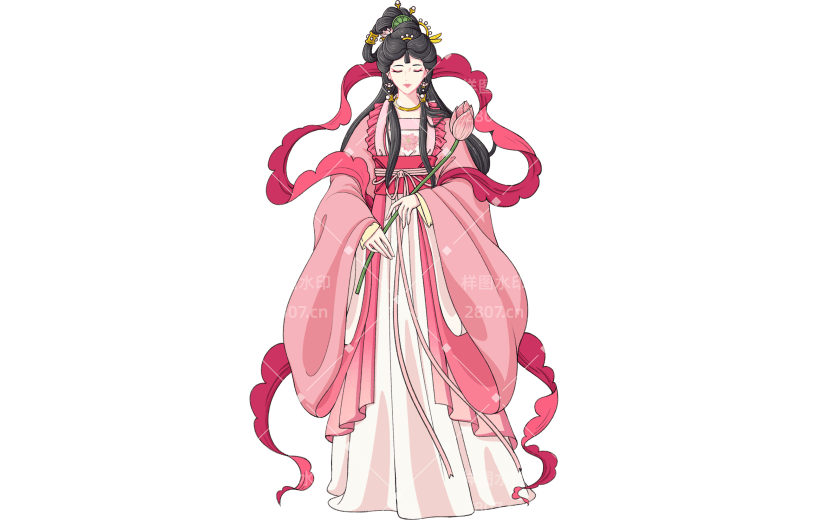 古风-古代精致美人6