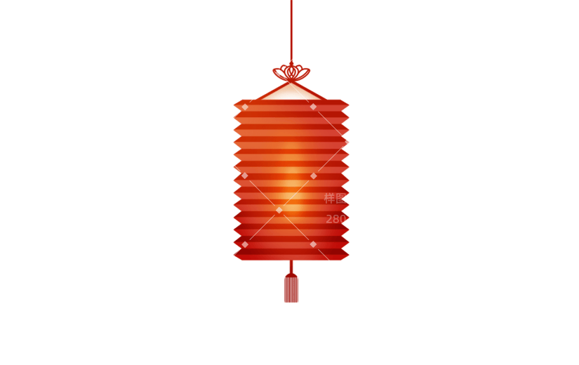 春节灯笼新年元素1