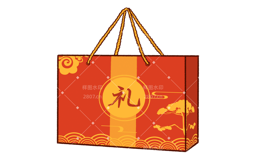 手绘-喜庆新年专题贴纸4
