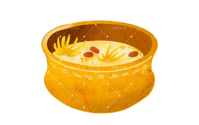 重阳节美食元素贴纸-酒杯