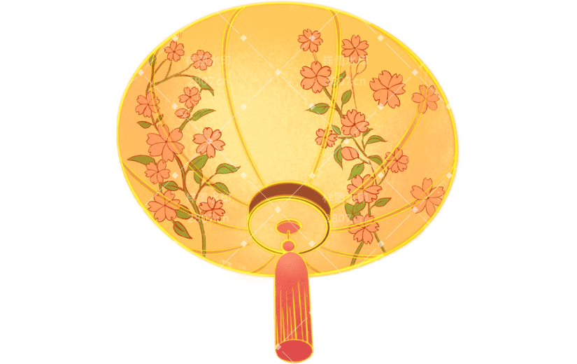 元宵节闹元宵中国风元宵灯笼元素素材