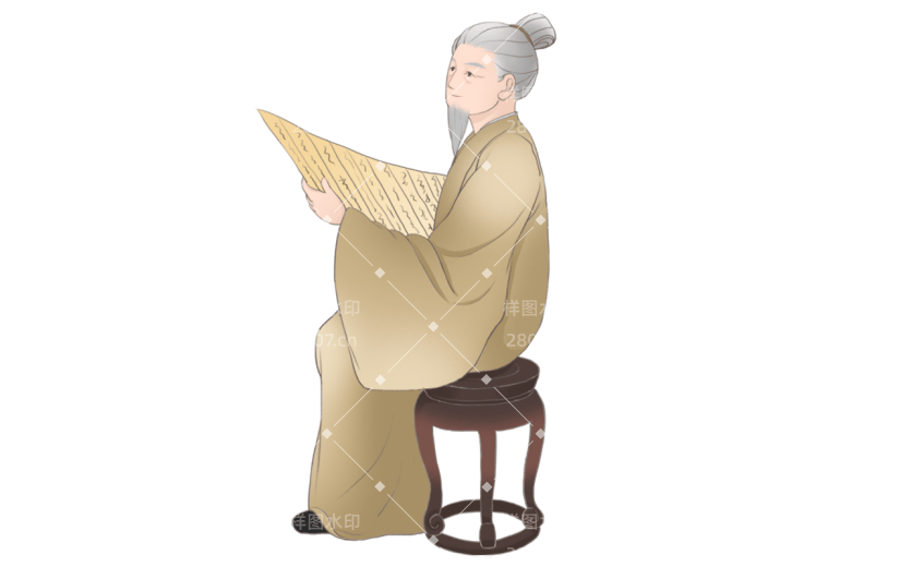 中国风-人物-老人