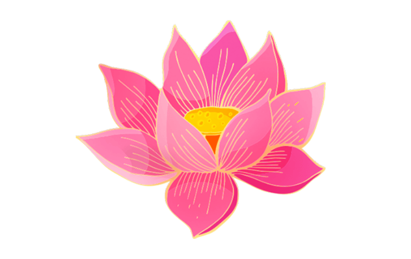 中国风插画-荷花