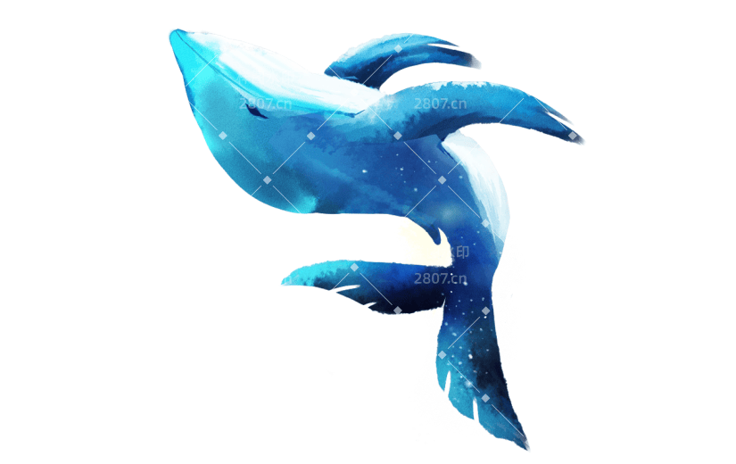 中国风元素主题-鲸鱼