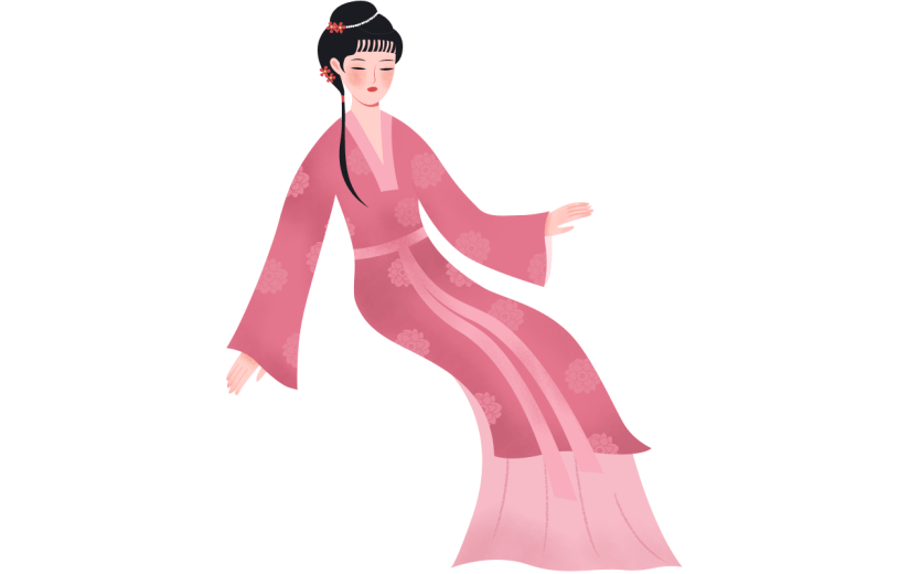 中国风人物元素主题素材