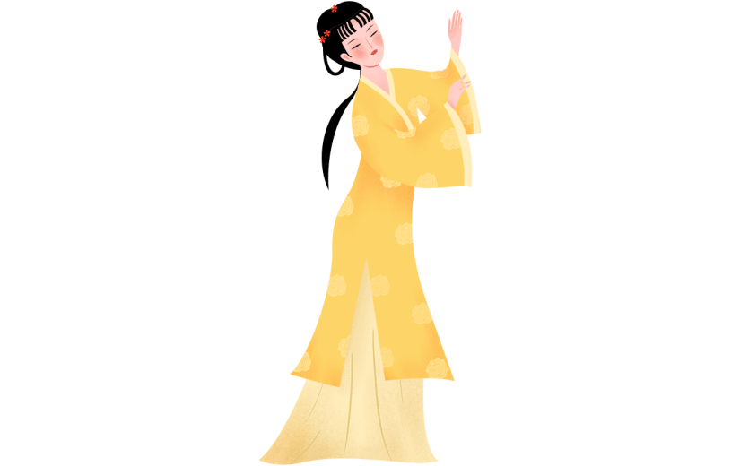中国风人物元素主题素材