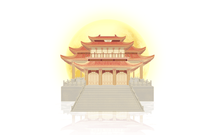 中国风氛围元素主题素材-宫殿