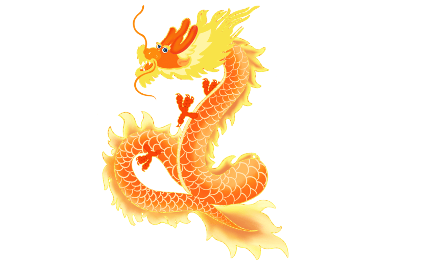 中国风吉祥物元素主题素材-龙