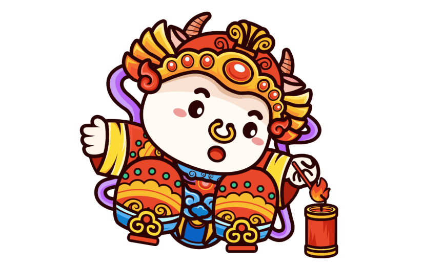 春节元素主题素材