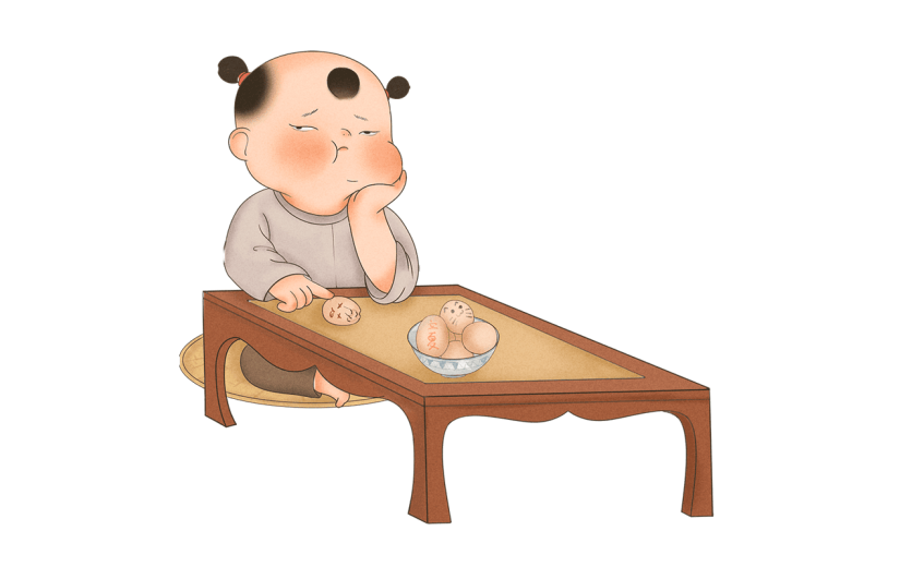 中国节气主题拆解图-小孩