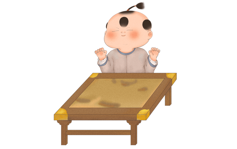 中国节气主题拆解图-小孩子