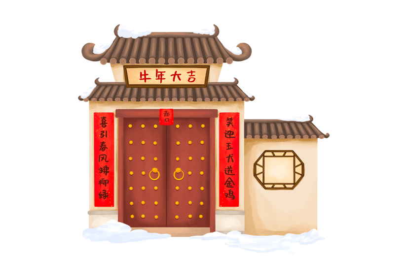 春节元素主题素材