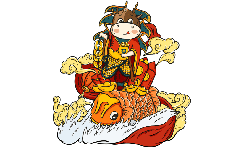 春节元素主题素材