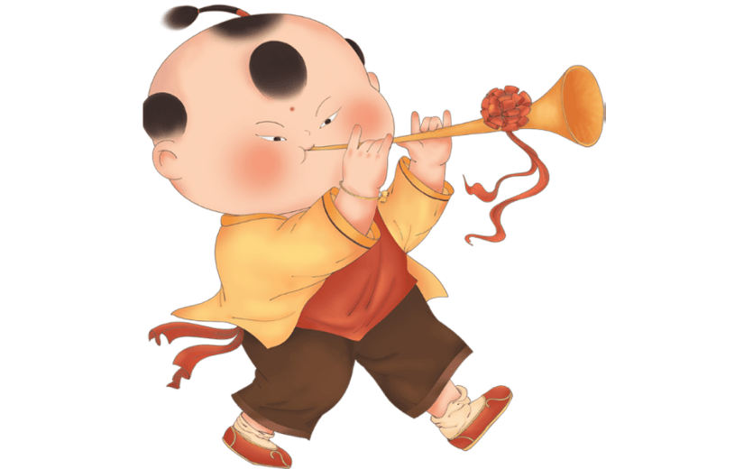 复古可爱中国风-中国春节