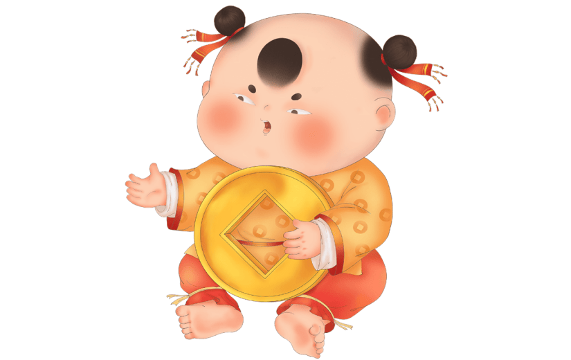 复古可爱中国风-中国春节