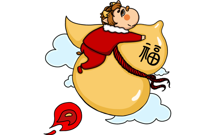 牛年春节元素主题素材