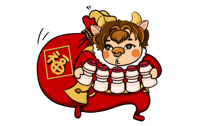 牛年春节元素主题素材