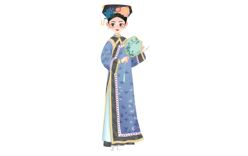 少数民族高质量人物插画