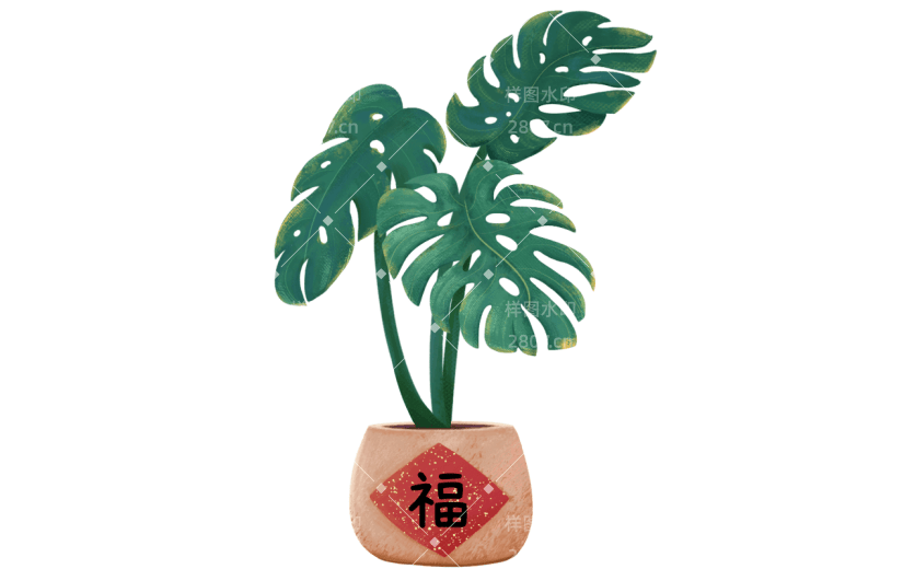 春节物品主题素材