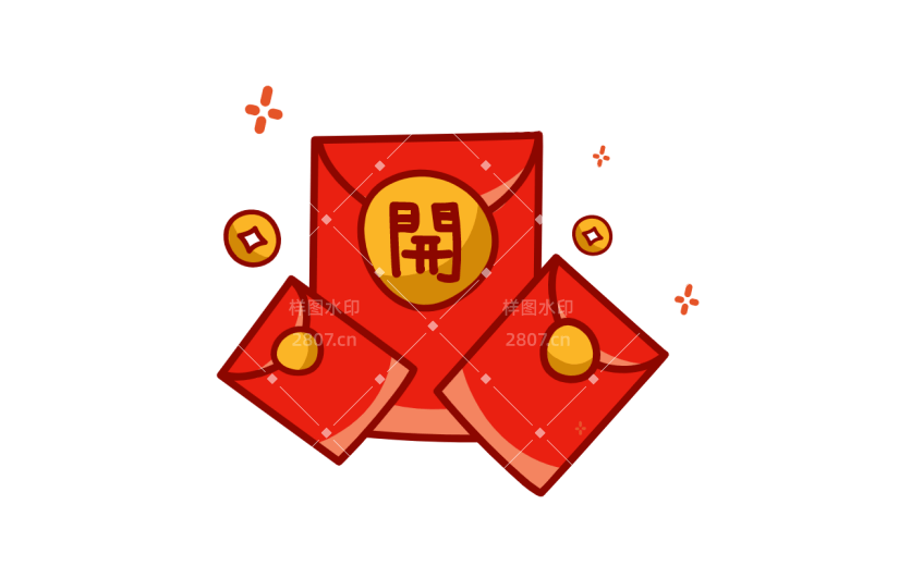 春节氛围装饰贴纸2