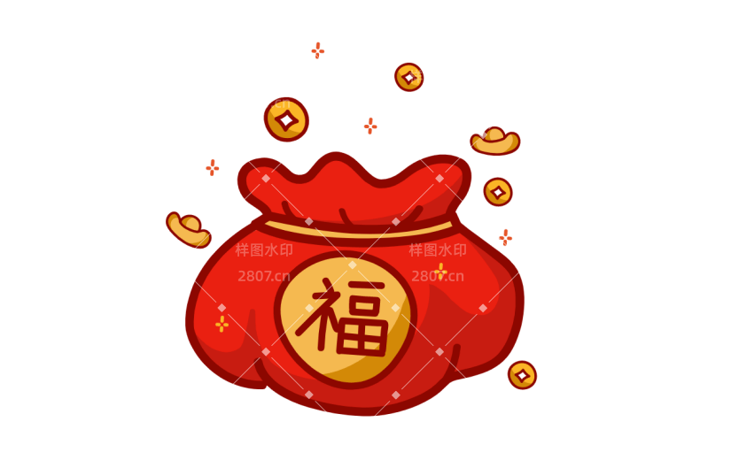 春节氛围装饰贴纸2