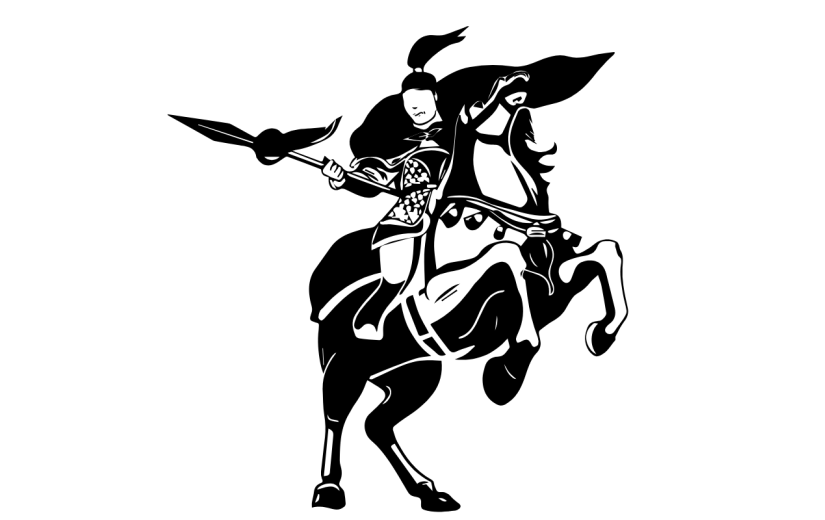 矢量-骑士元素常规贴纸