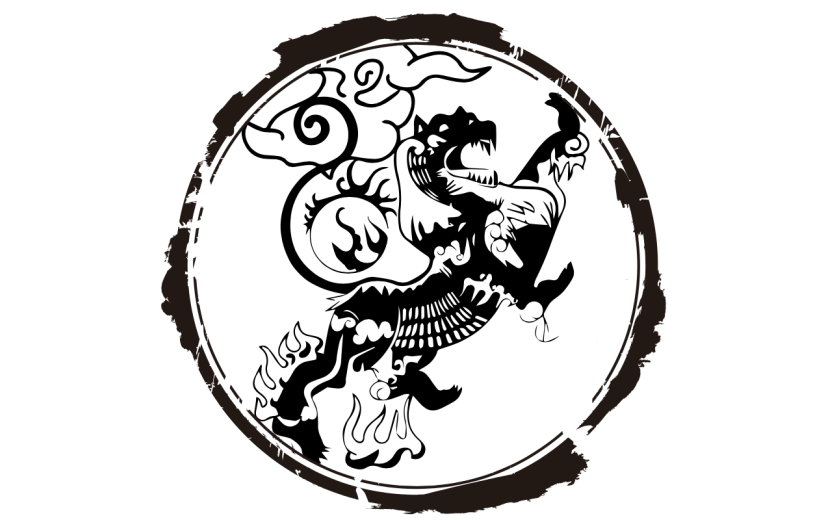 手绘-传统图腾贴纸