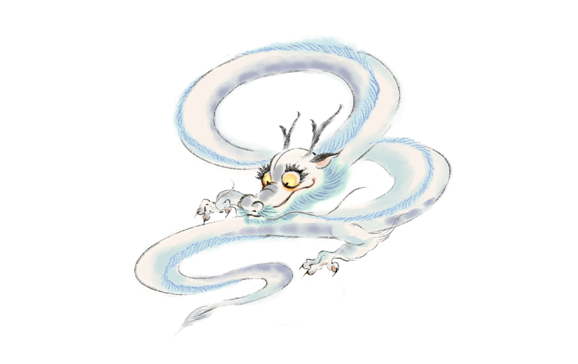 龙年春节新年过年新春生肖龙元素