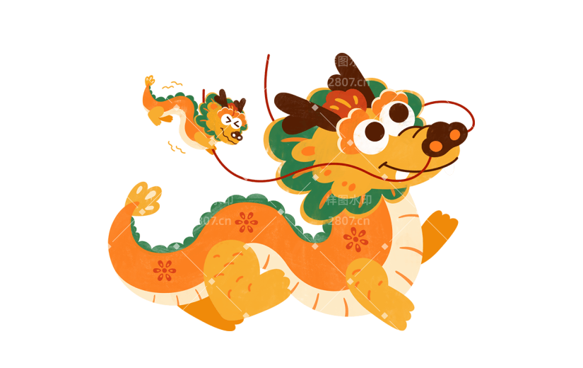 元宵节闹元宵国潮可爱拟人元宵汤圆元素素材