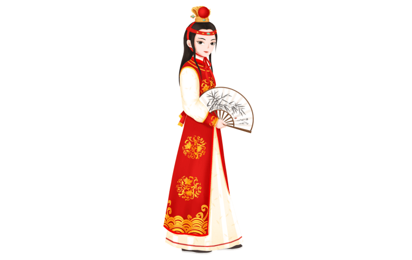 中国风-人物插画-贾宝玉