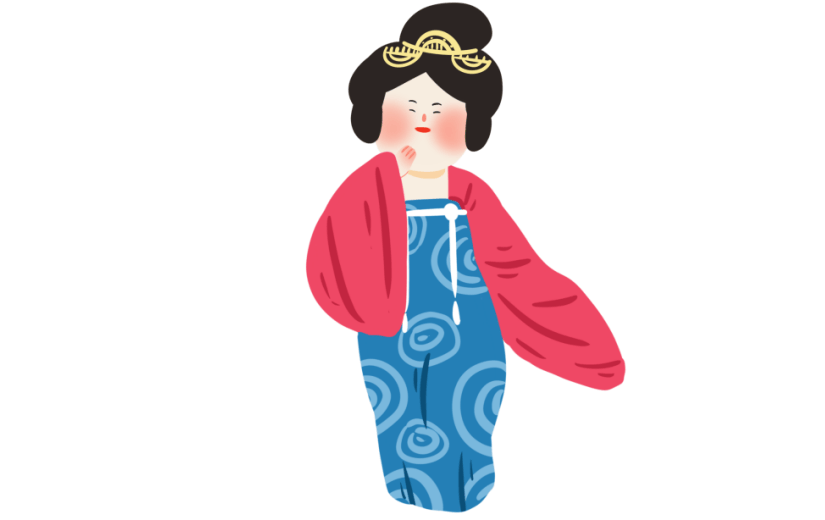 Q萌微笑唐朝侍女