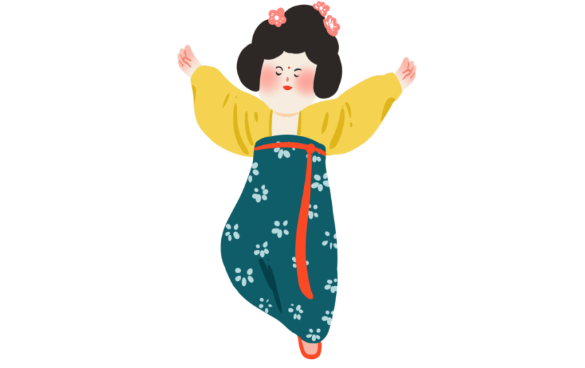 Q萌跳舞的唐朝侍女