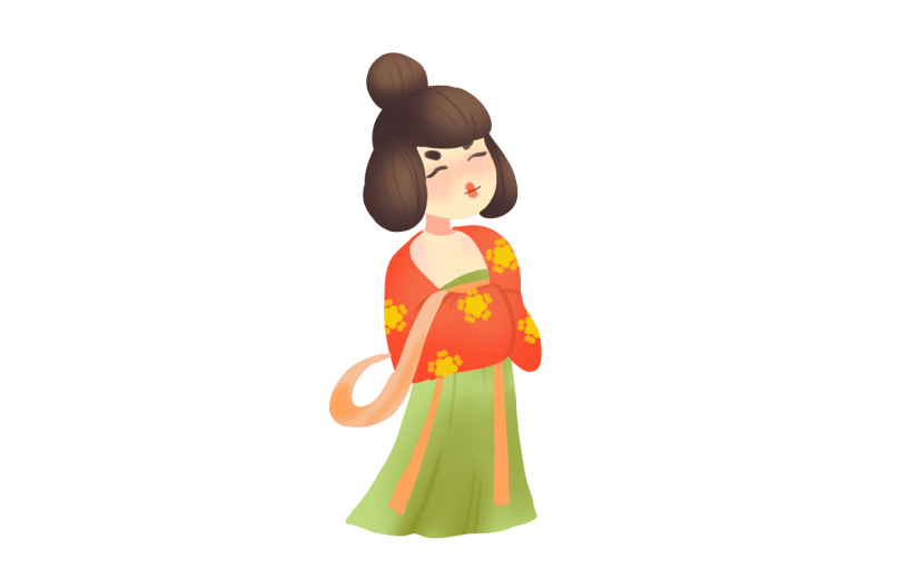 唐朝侍女古风美女