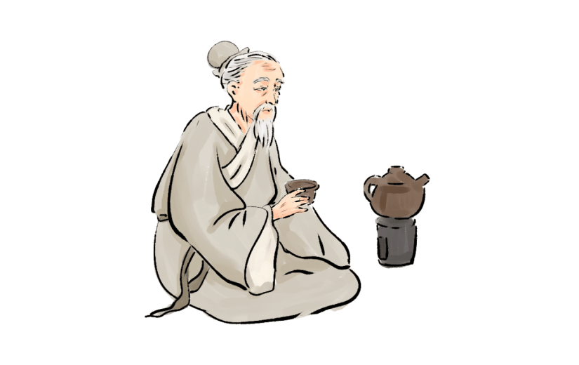 手绘-中医人物元素