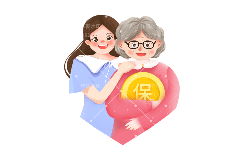卡通感母亲节母女元素贴纸