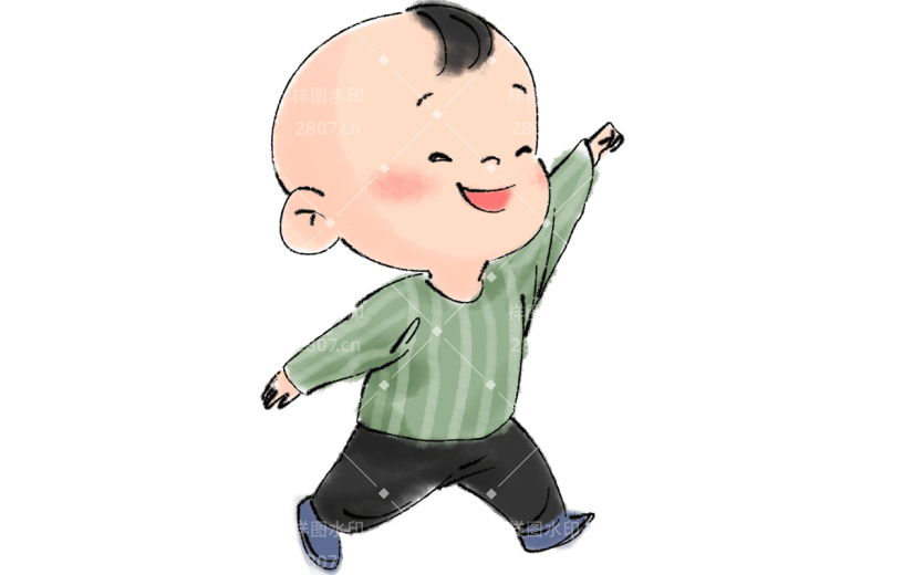 水墨画-水墨-人物插画贴纸124