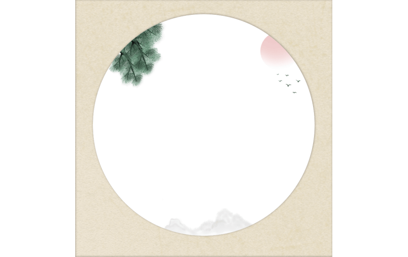 工笔画风-边框元素