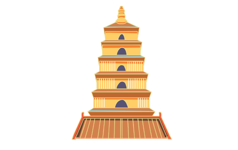 卡通风旅行主题氛围贴纸
