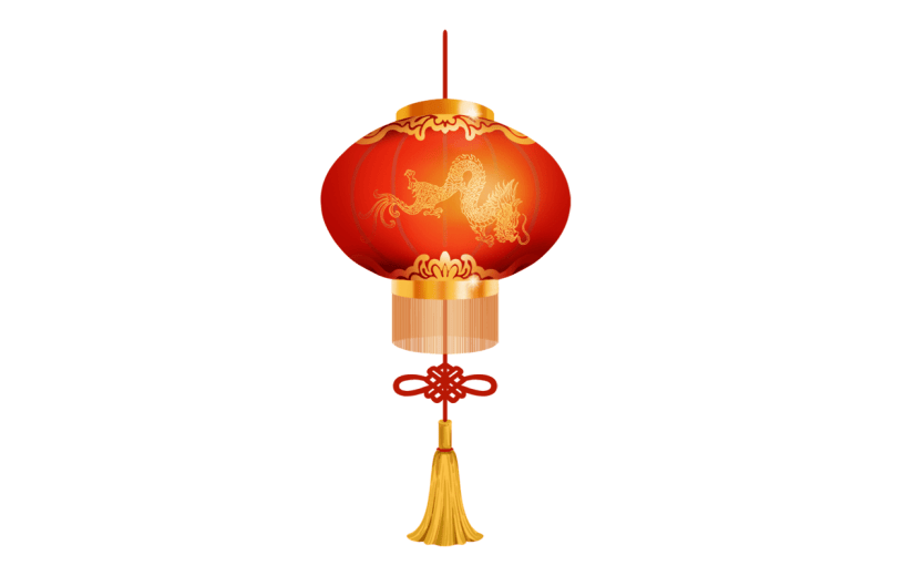 中国风喜庆新春红色灯笼新年元素6