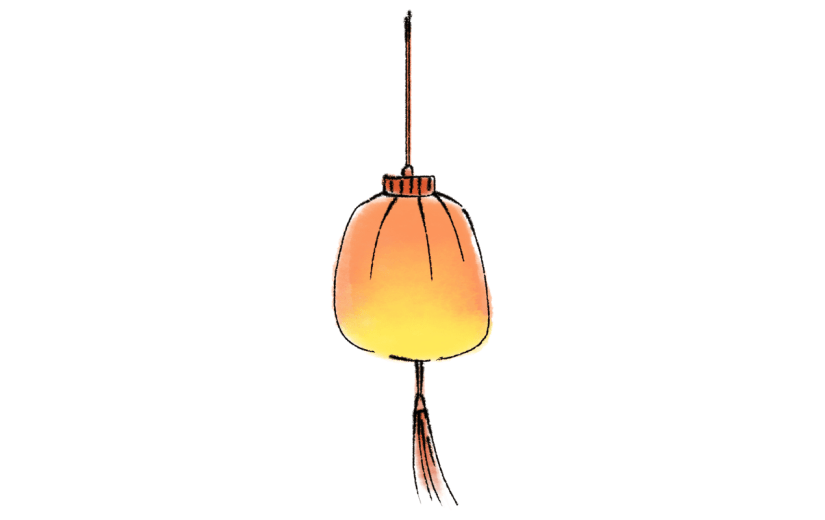 水墨画-水墨-中秋节节日元素贴纸7