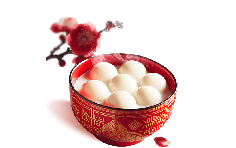 元宵节闹元宵3D立体C4D实景元宵元素素材