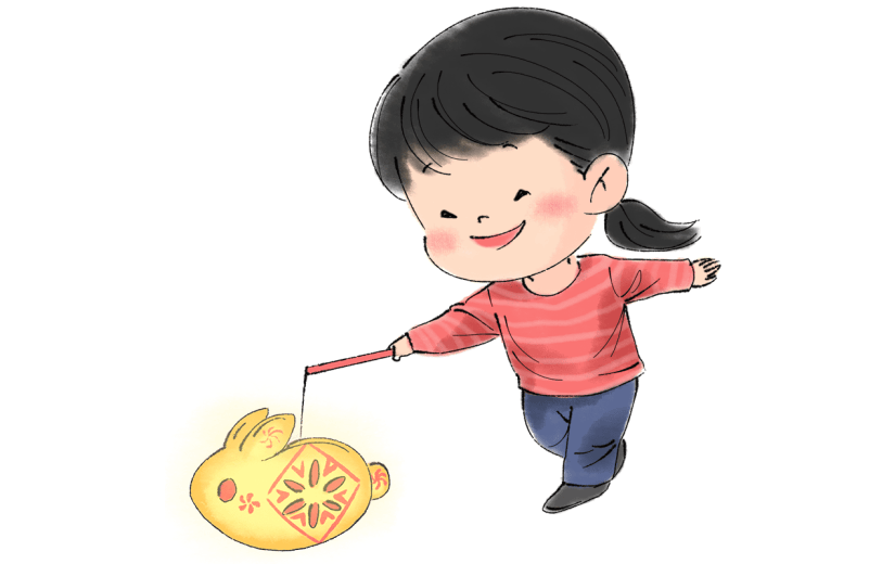 水墨-人物插画贴纸3