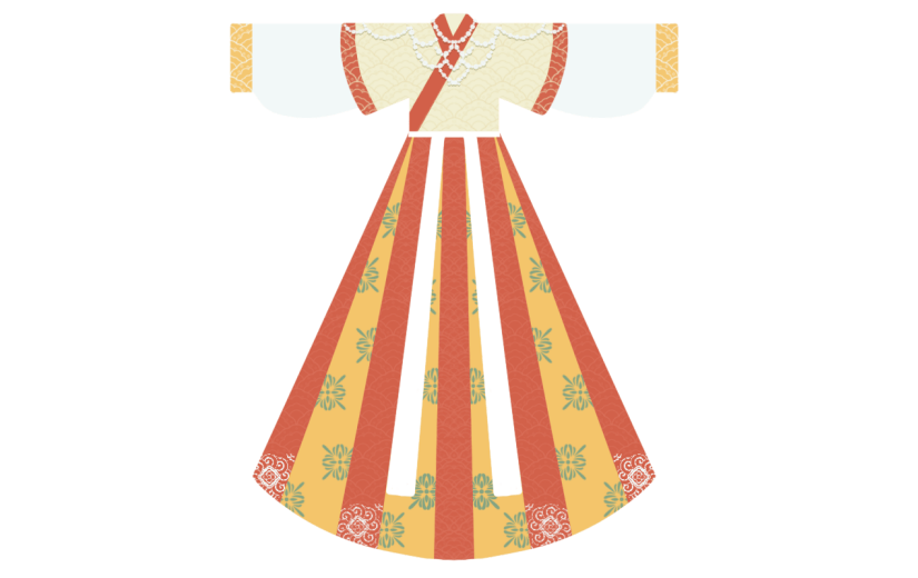 中国风-国潮汉服服饰单品贴纸4