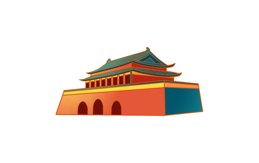 中国风-国庆节故宫元素